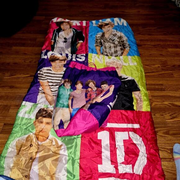 1D One Direction Sleeping Bag Liam Payne Harry Styles [2012] - Picture 1 of 9